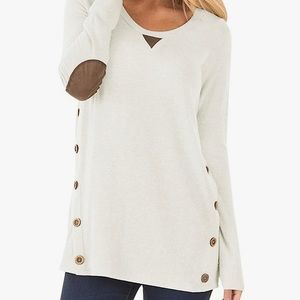 NWOT long sleeve white shirt